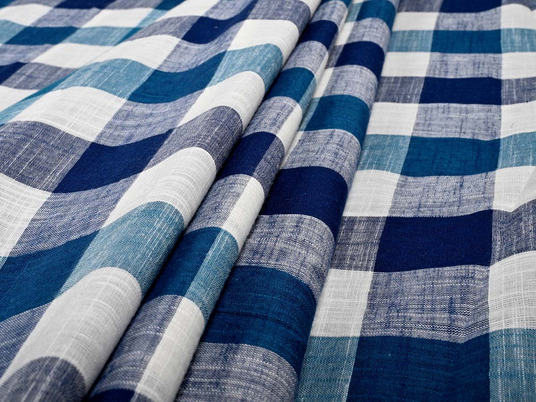 Gingham Pattern Fabric