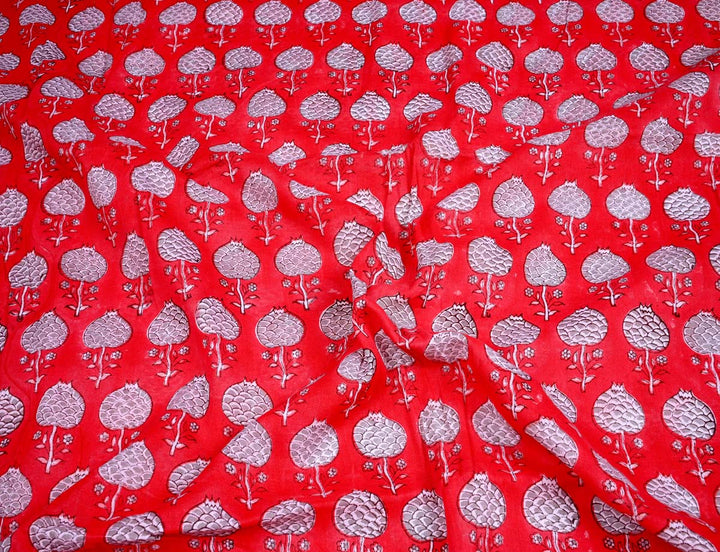 indian block printed fabrics