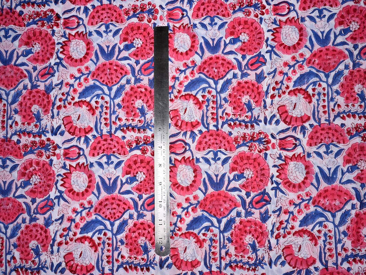 indian hand block print fabric cotton