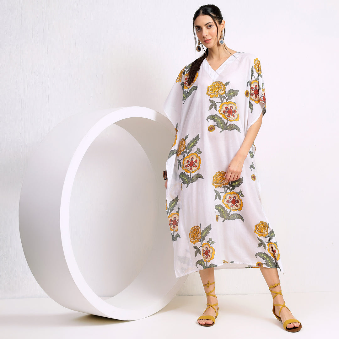 Wholesale! Indian Cotton Kaftan Dress For Women