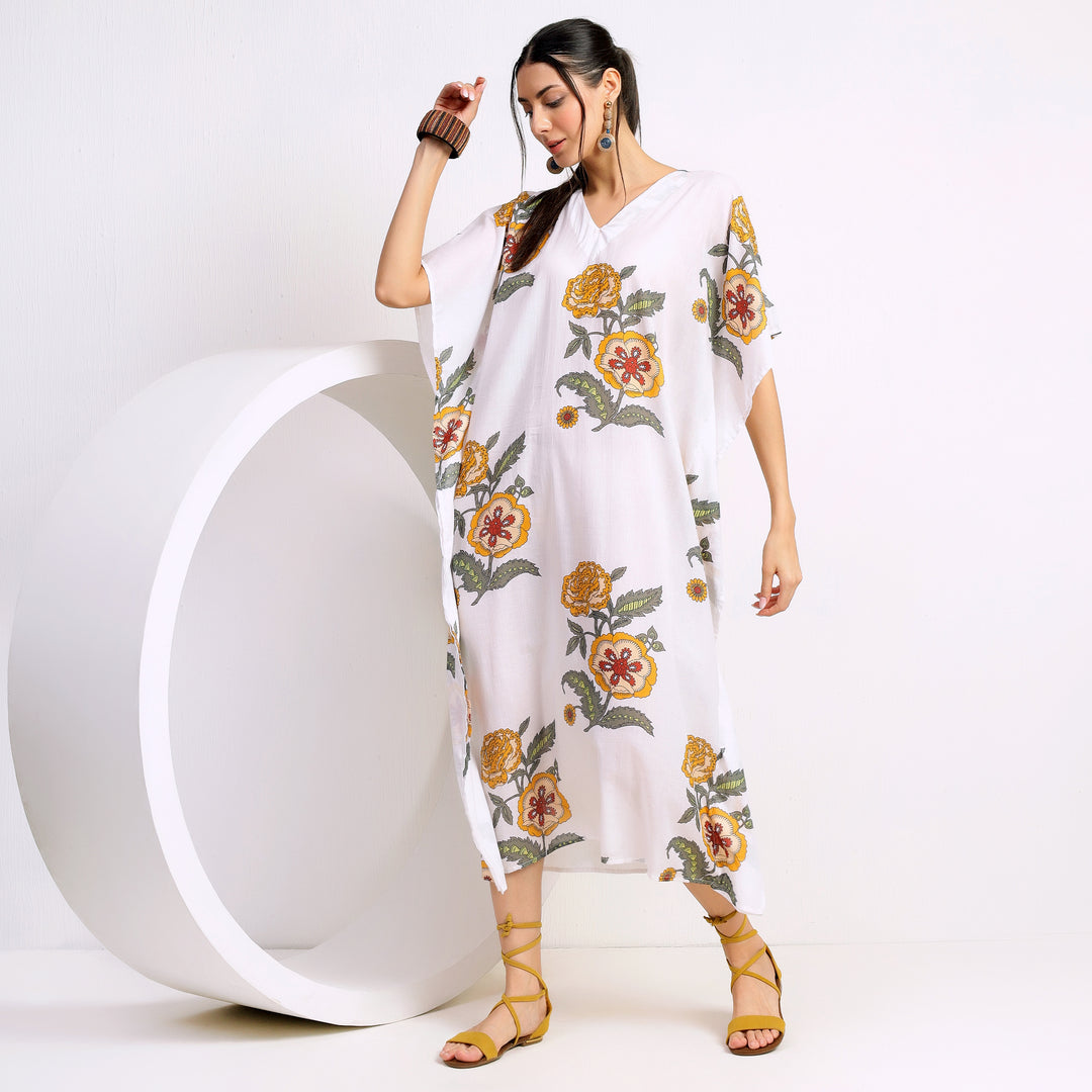 Wholesale! Indian Cotton Kaftan Dress For Women