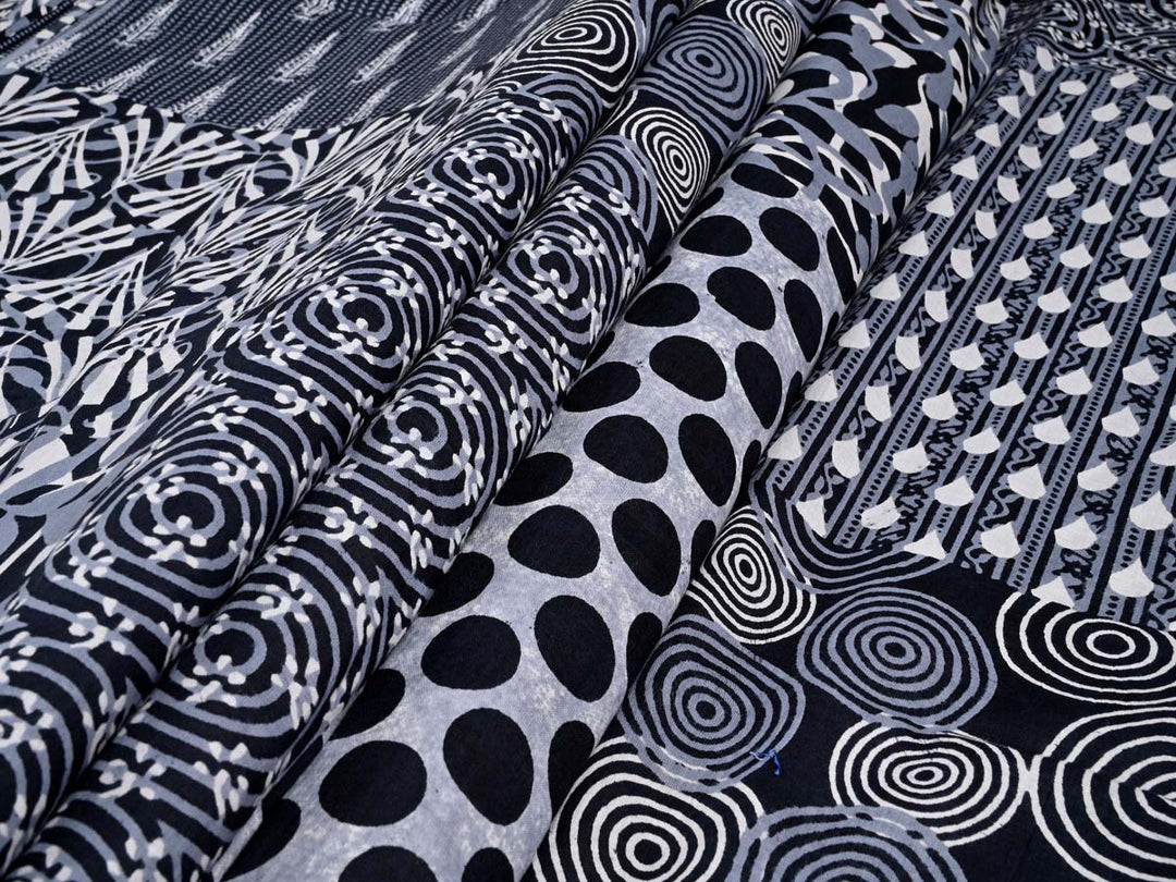 grey cotton clothing fabric