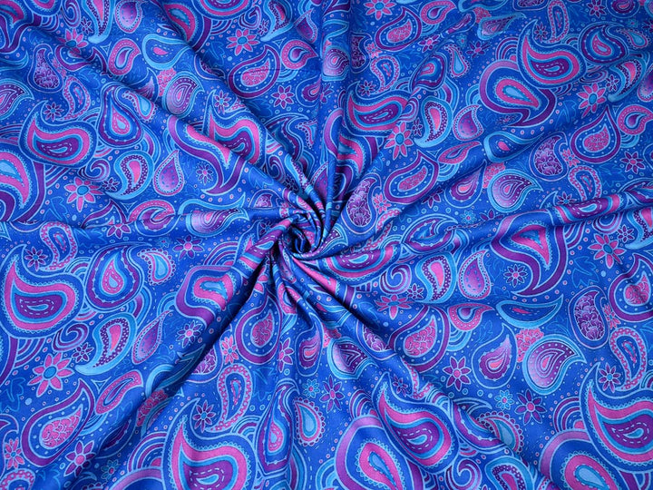 paisley fabric for clothing