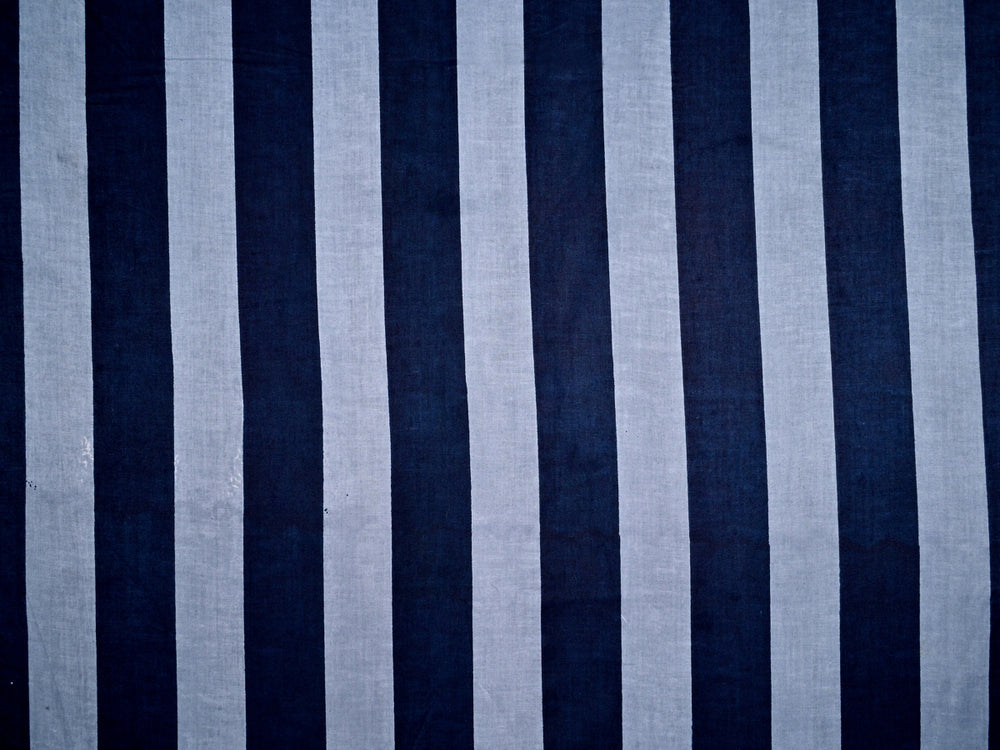 cotton grey stripe fabric