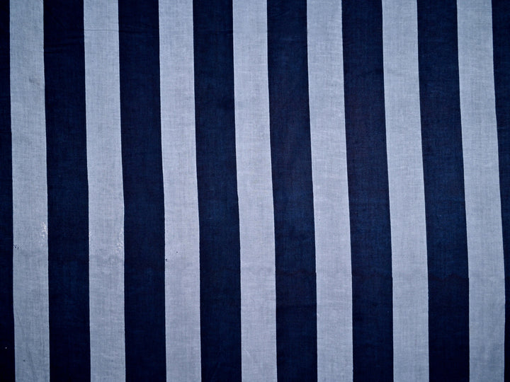 cotton grey stripe fabric