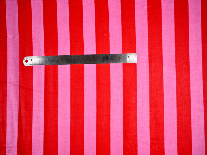 striped cotton fabric by the yard