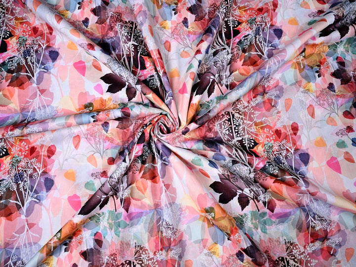 cotton floral print fabric