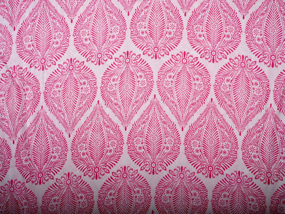 indian cotton block print fabric