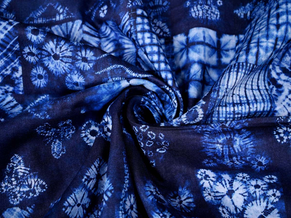 cotton clothing shibori fabrics