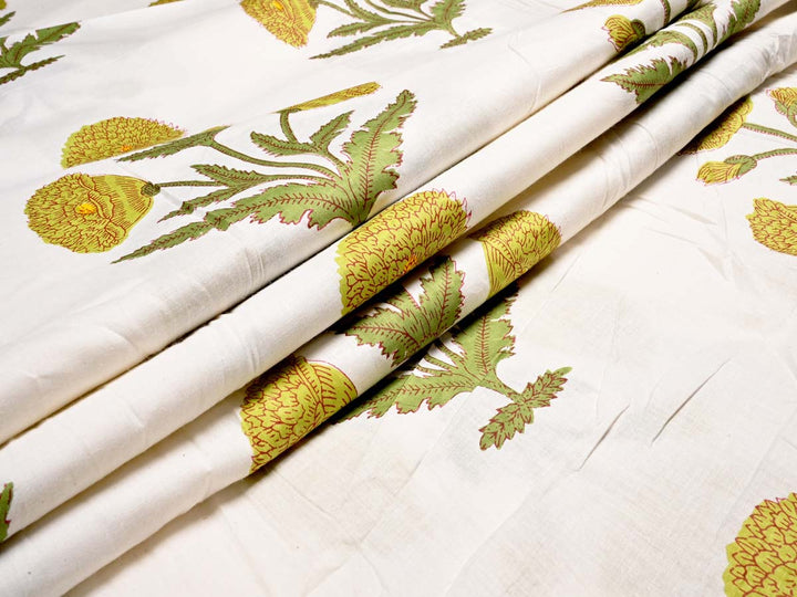 Indian block print fabric