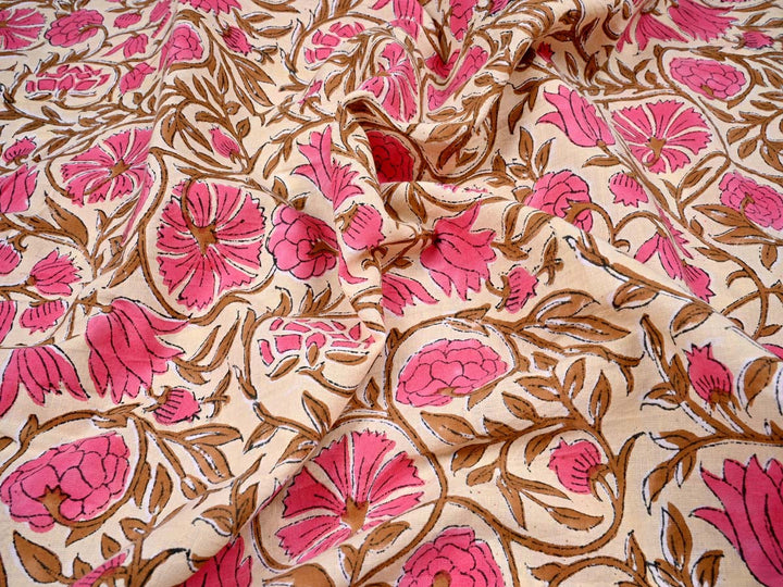 pure cotton fabric by the yard