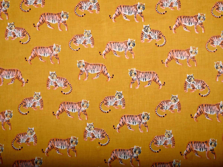 tiger fabric by the yards