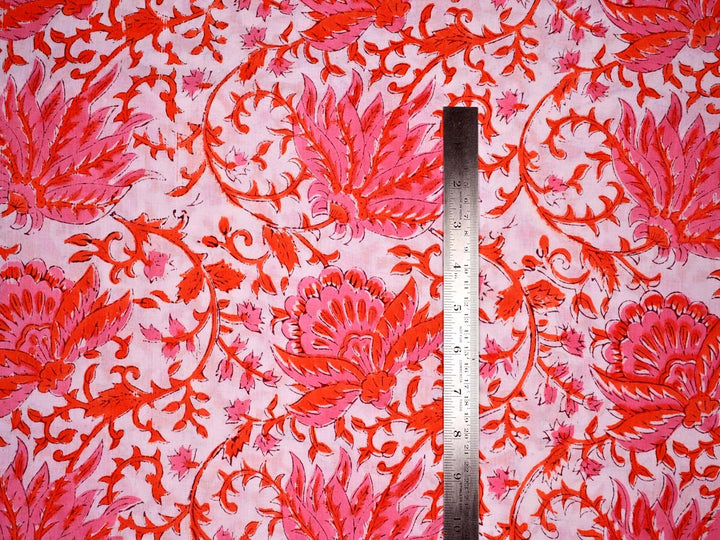 hand block print fabric by yard