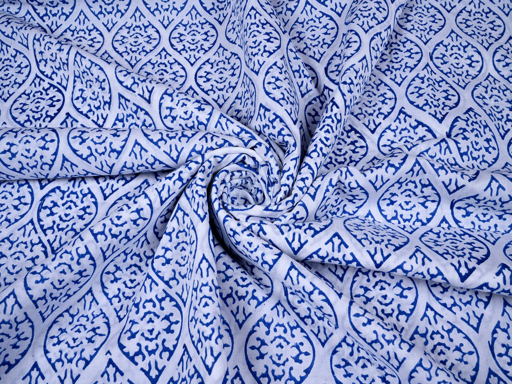 indigo blue prints cotton