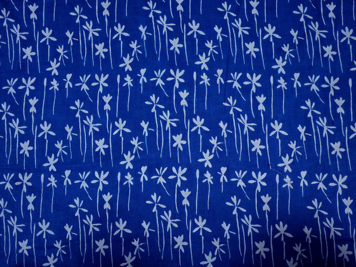 cotton fabric blue textiles near me