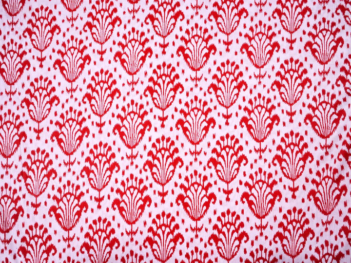 Hand-dyed Ikat fabric