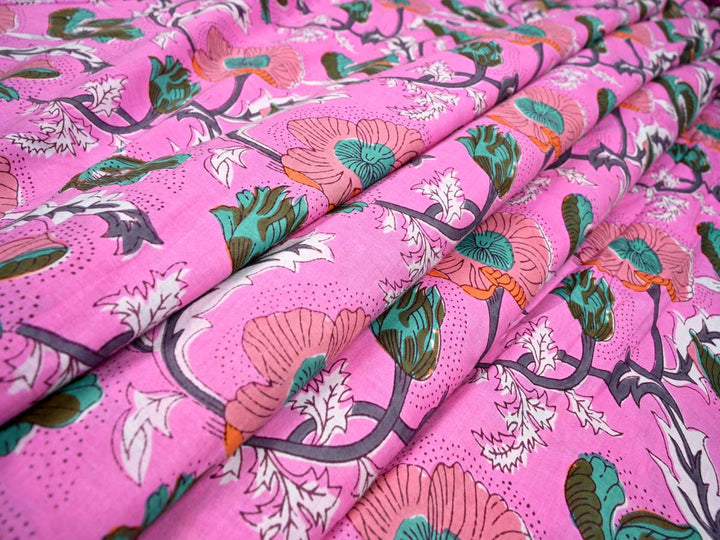 Vintage Floral Fabric