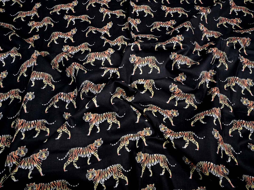 wildlife print cotton cloth fabrics
