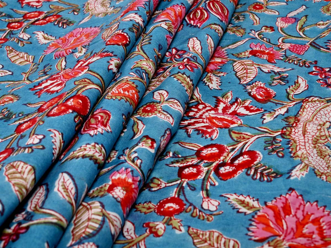 indian block print fabric