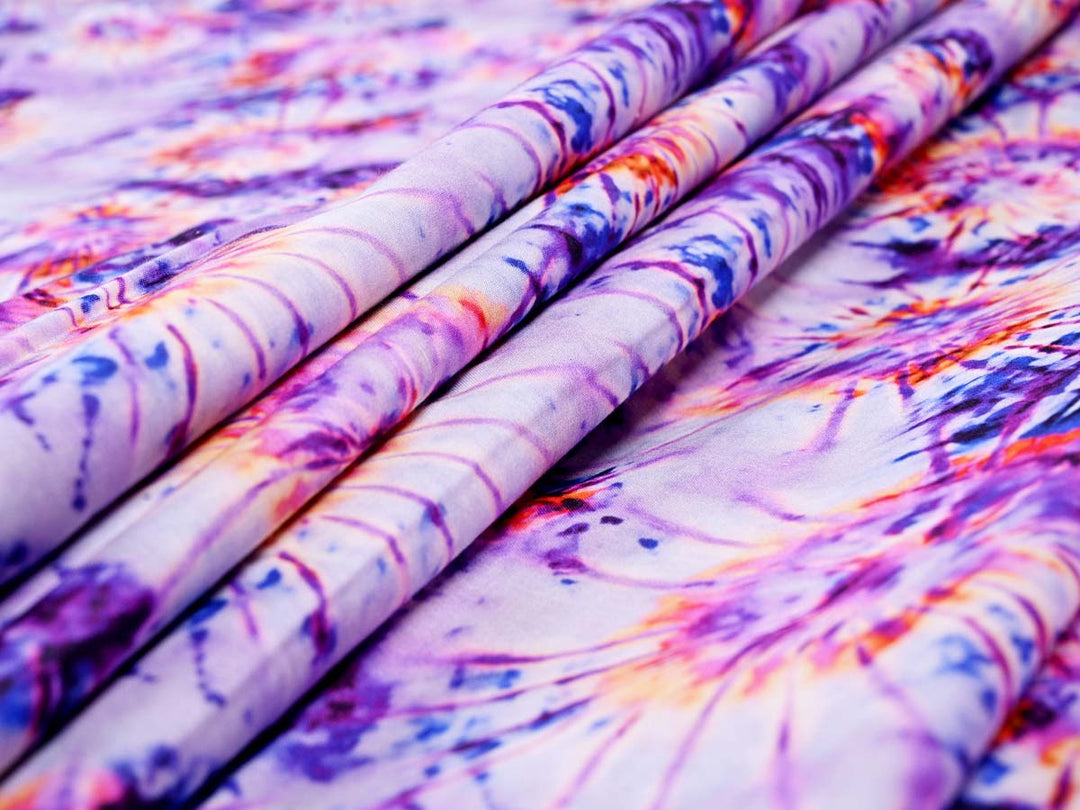 indian tie dye print fabric