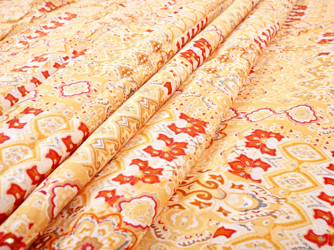 indian digital fabric prints cotton