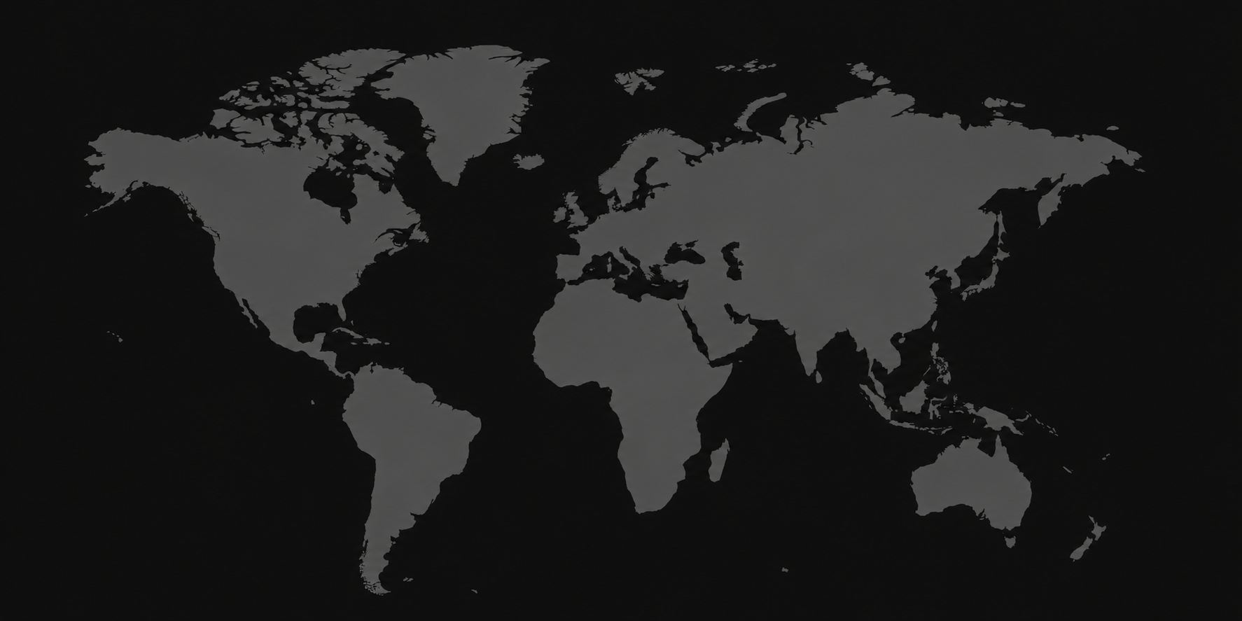 World map showing our wholesale distribution network