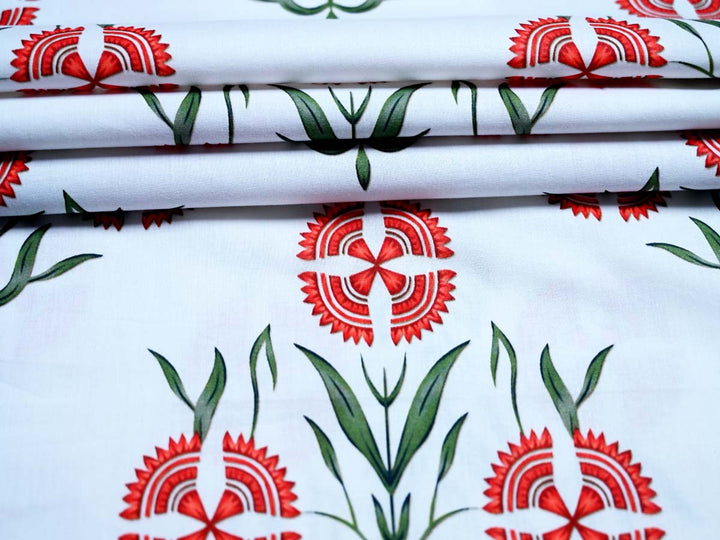 custom printed cotton fabric