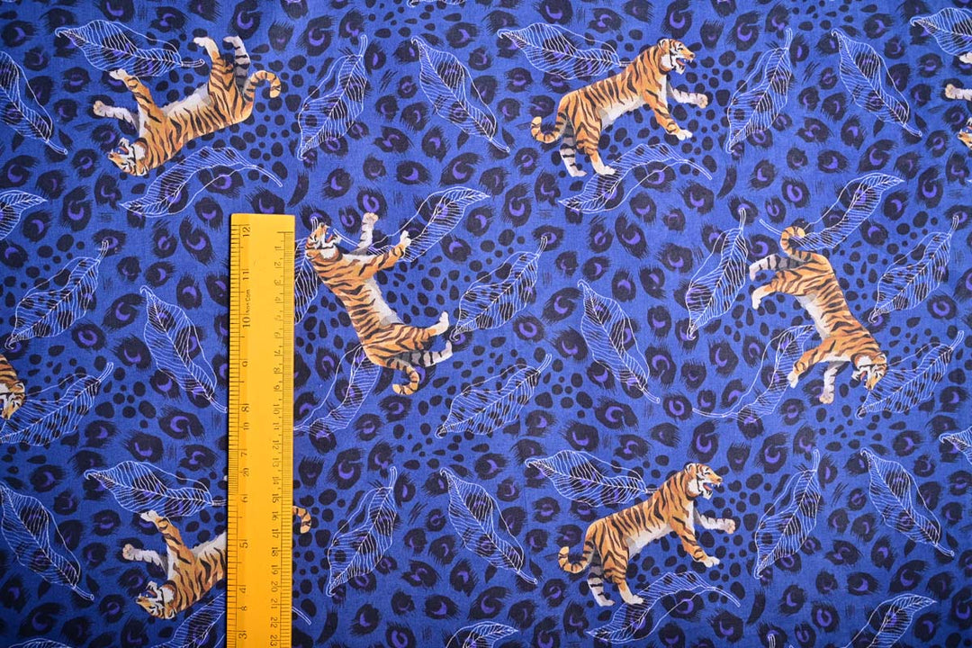 Indian Tiger Print ~ Wholesale Cotton Crafts Fabric