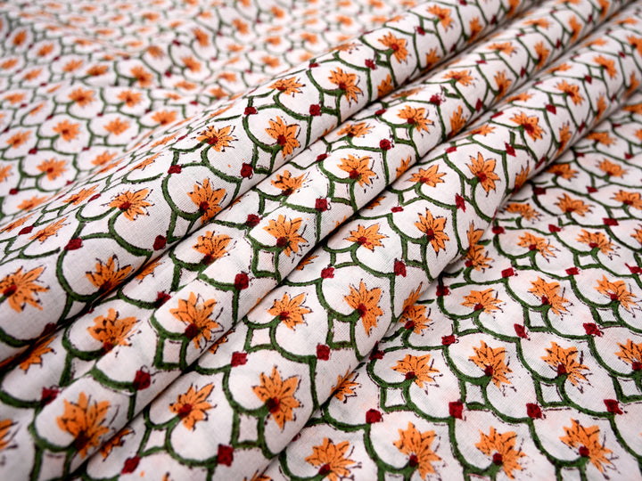Indian cotton print fabric online