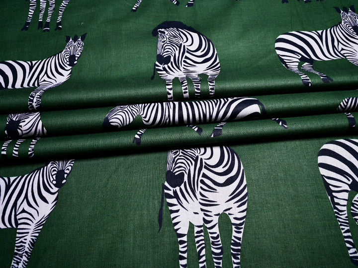 animal print zebra fabric