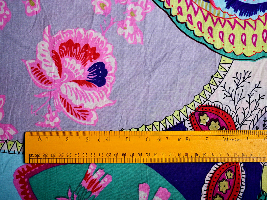 Mexican Clothes: Cotton Fabric With Frida Kahlo Prints