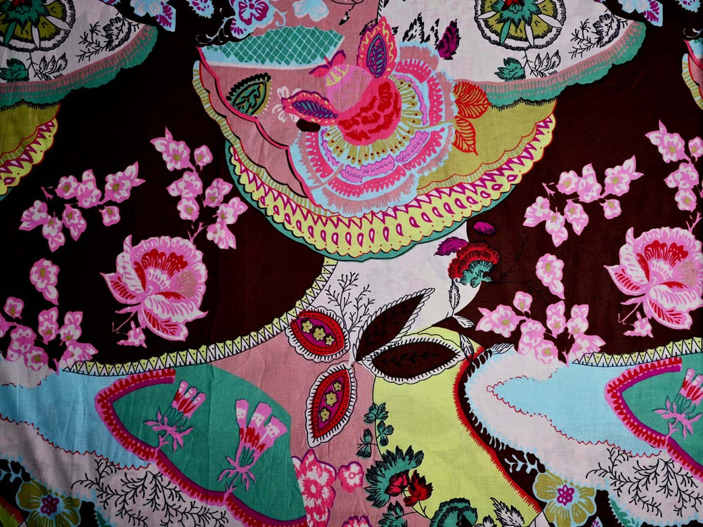 colorful cotton fabric by the yard - indian printed colorful textile