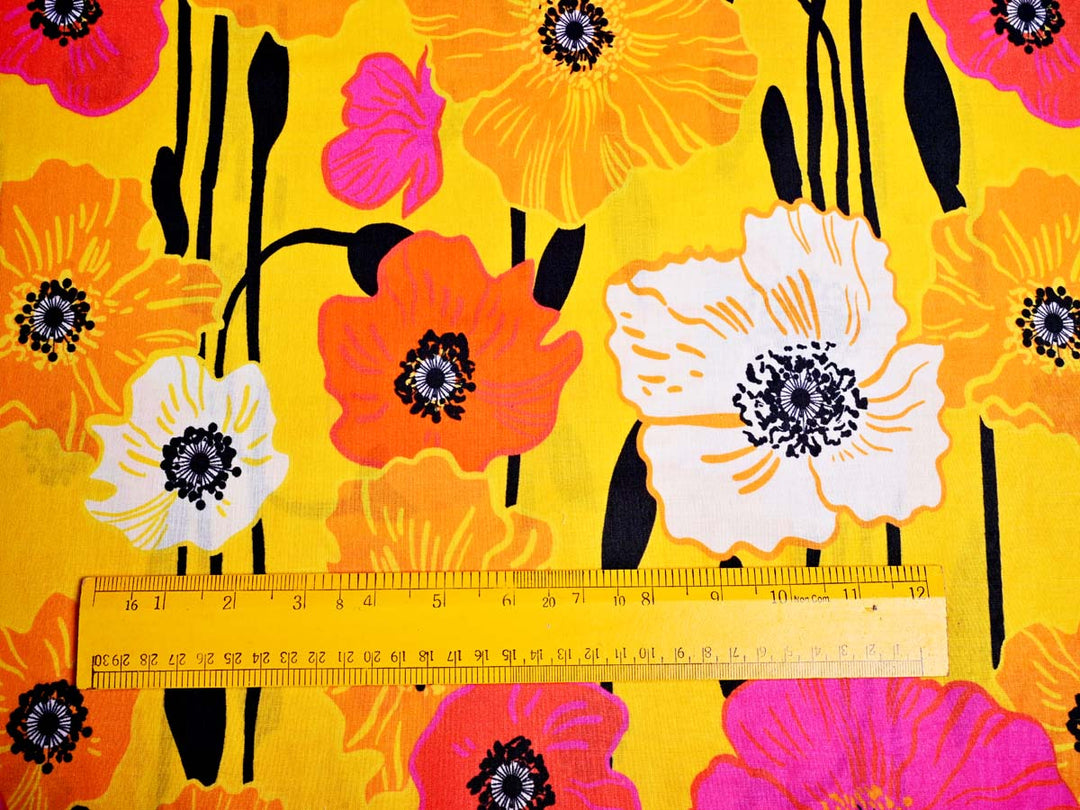 Wholesale Fabric ~ Custom Cotton Floral Print Textile