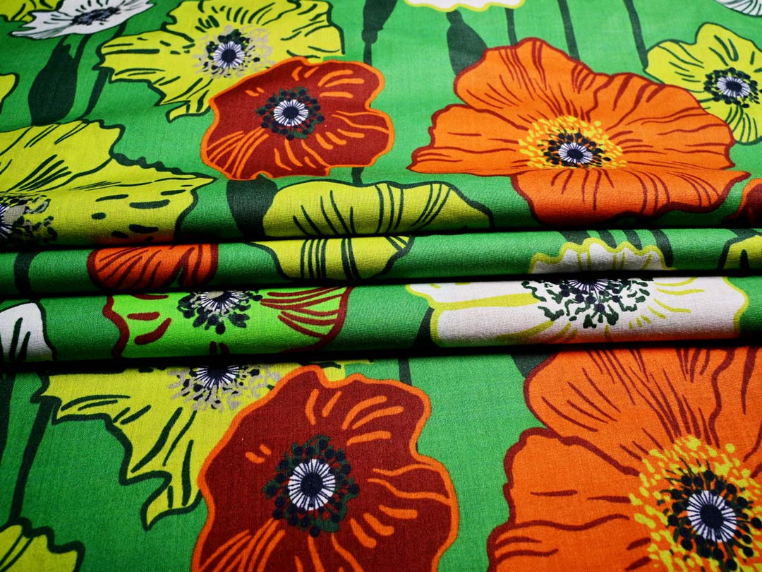 Floral Fabric Upholstery