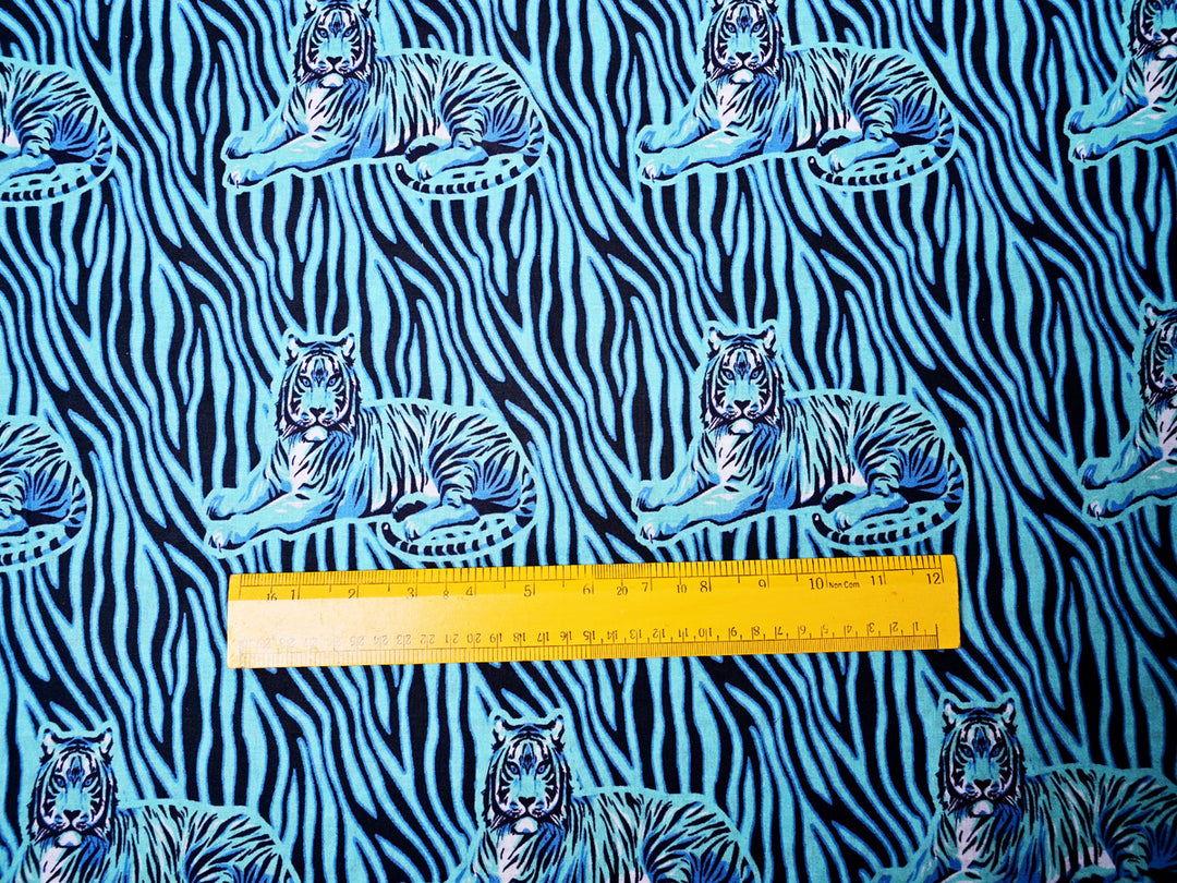 new tiger print fabric