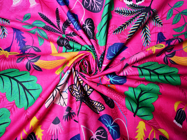 pink cotton fabric for tops