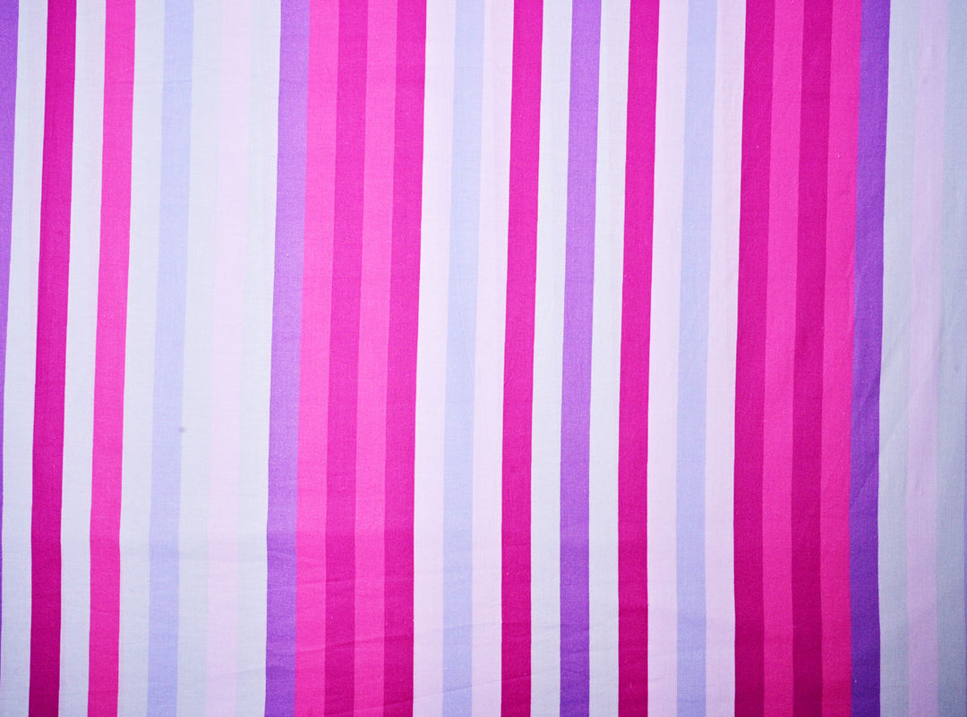 Striped fabric for clothing