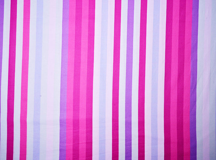 Striped fabric for clothing