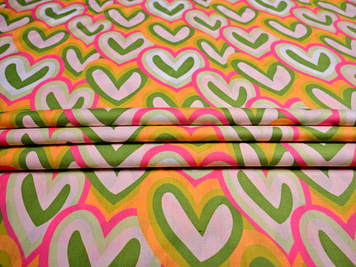 Valentine’s Day fabric cotton
