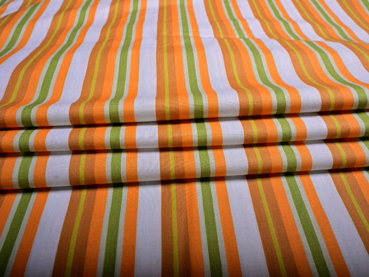 Cotton Chic: Stripes Fabric for Upholstery & DIY Decor