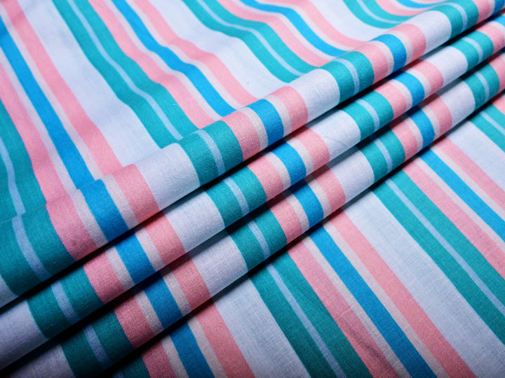 Cotton Chic: Stripes Fabric for Upholstery & DIY Decor