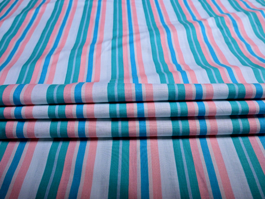 Cotton Chic: Stripes Fabric for Upholstery & DIY Decor