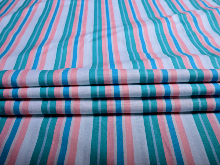 Multi-colored cotton fabric
