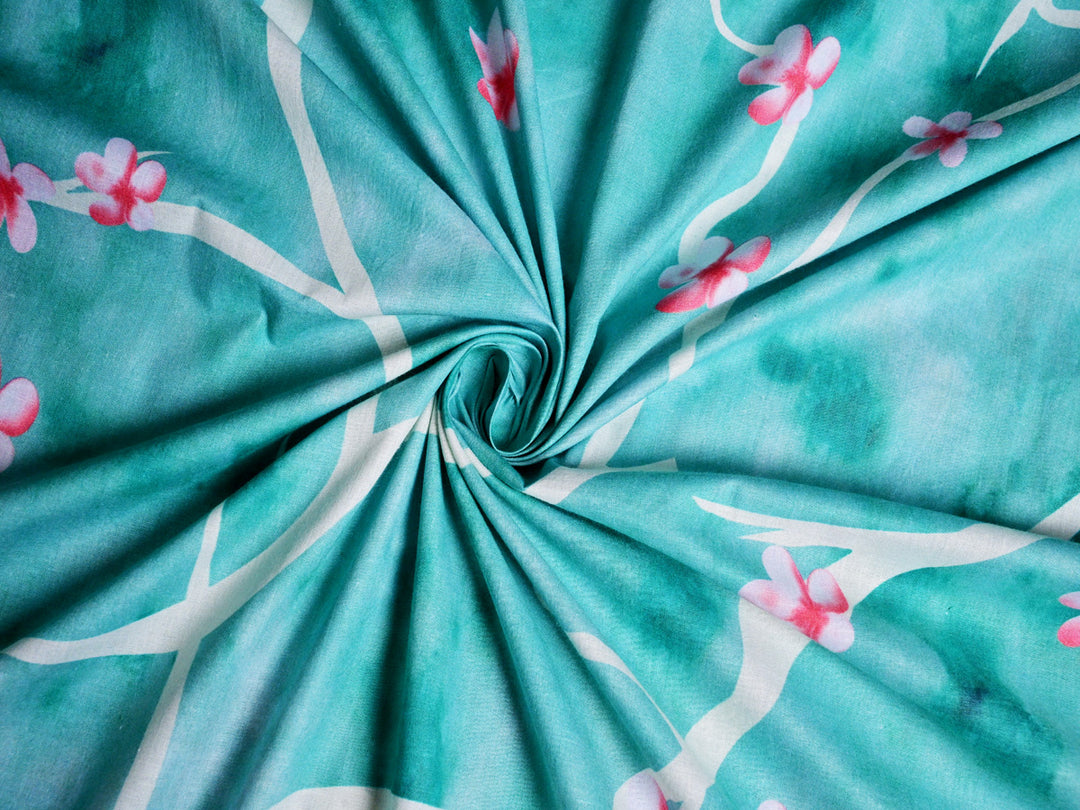 Blossom fabric for dresses
