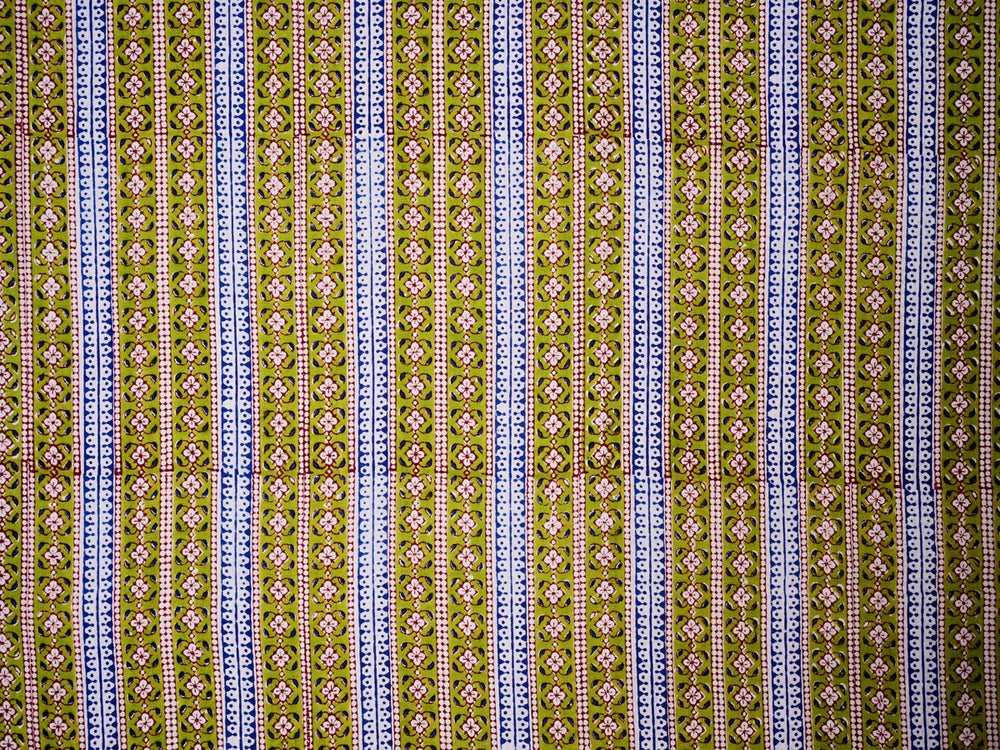 Mustard cotton fabric