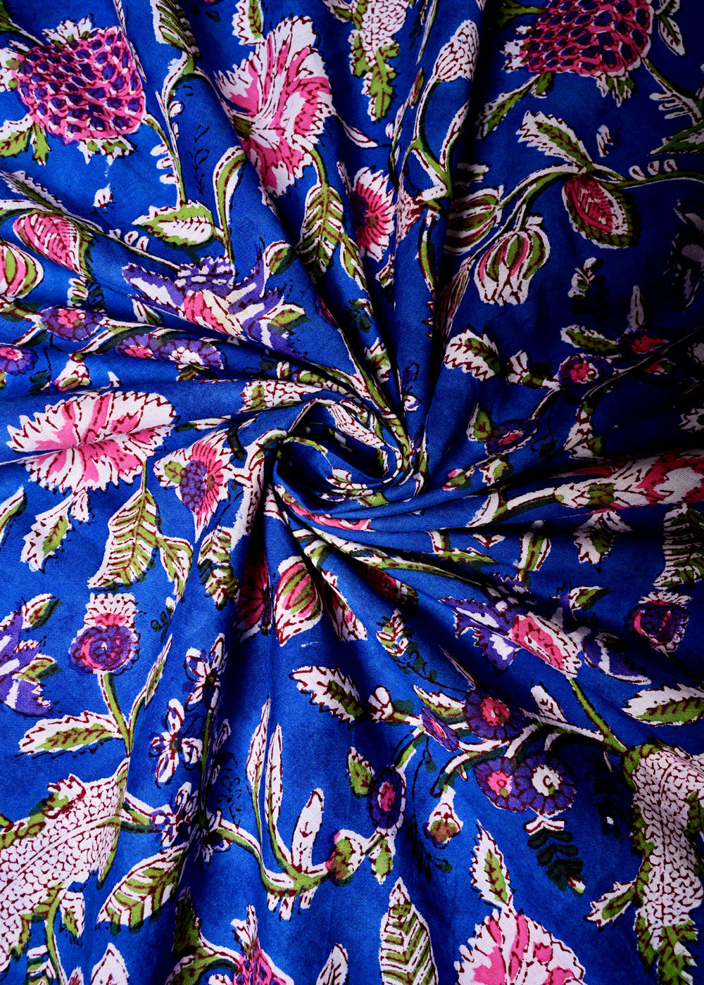 Handblock Printed sewing Fabric