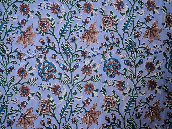 Floral cotton fabric by the yard
