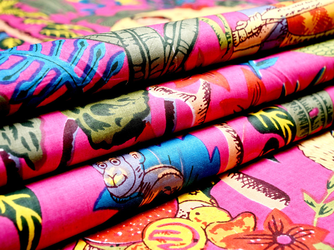 100% pure cotton fabric by yards