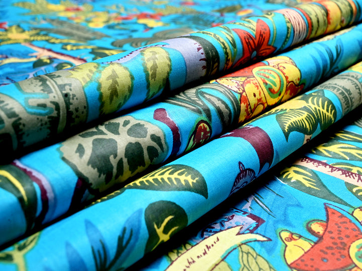 cotton fabric material from India