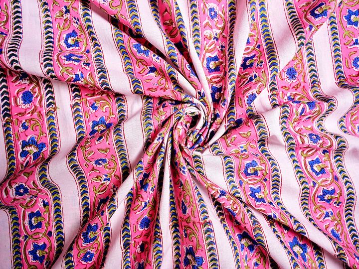 border print fabric cotton